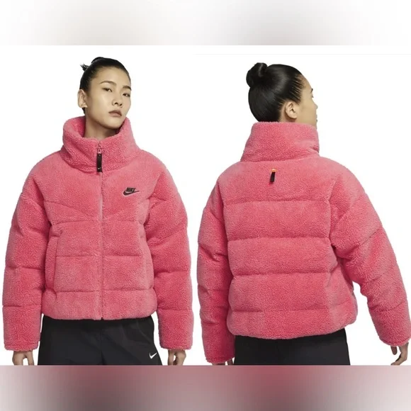 NIKE SPORTSWEAR THERMA-FIT CITY SERIES JACKET PINK DOWN PUFFER COAT DD4654-623 - Picture 2 of 16